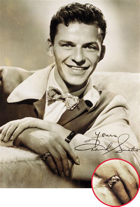 frank sinatra pinky ring.